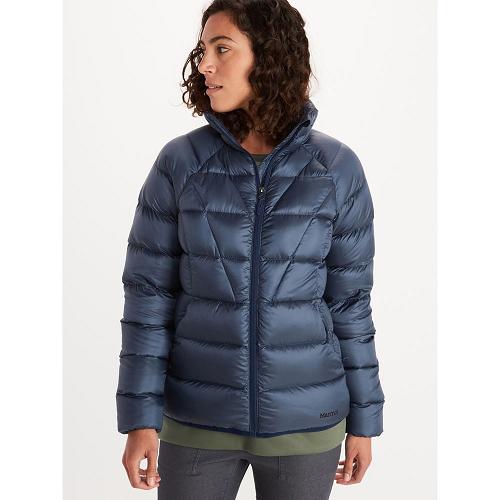 Marmot Hype Down Jacket For Womens Navy URO903268